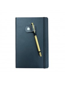 Çıtçıtlı Kalem Tutuculu Termo Deri Sert Kapaklı Promosyon Defter